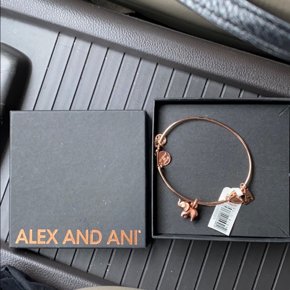 Rose Gold Elephant Alex and Ani